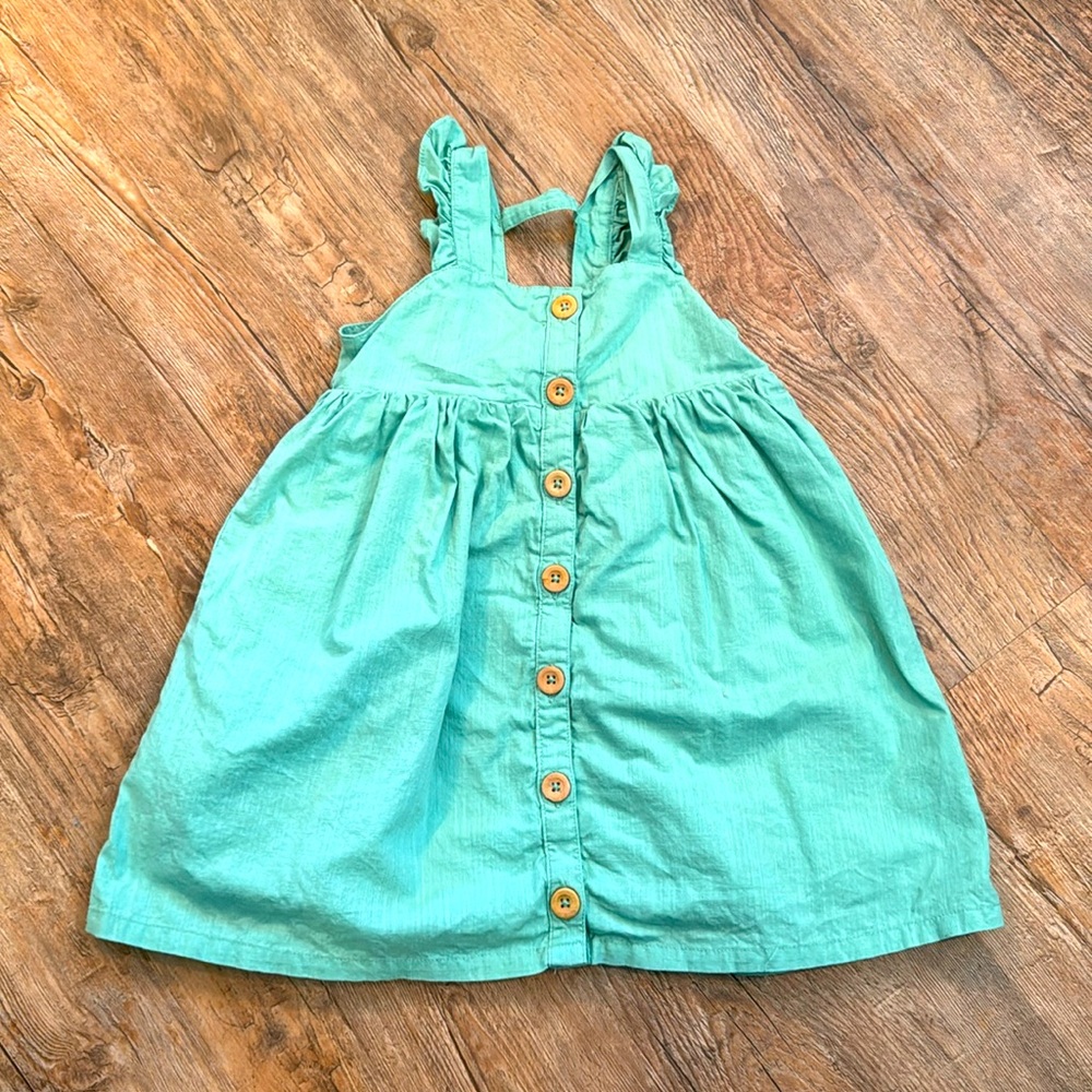 Ruffle Butts Cotton Dress - 2T